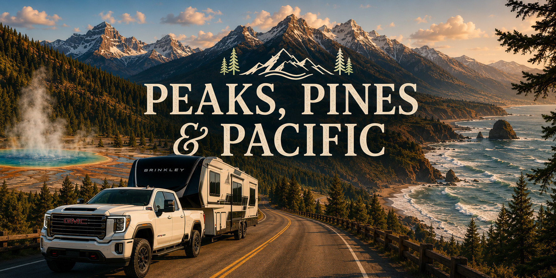 Peaks, Pines & Pacific