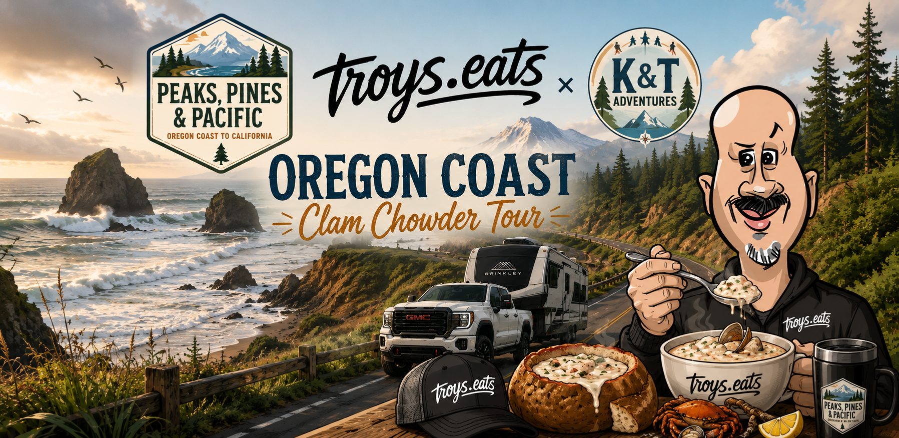Oregon Coast Clam Chowder Tour